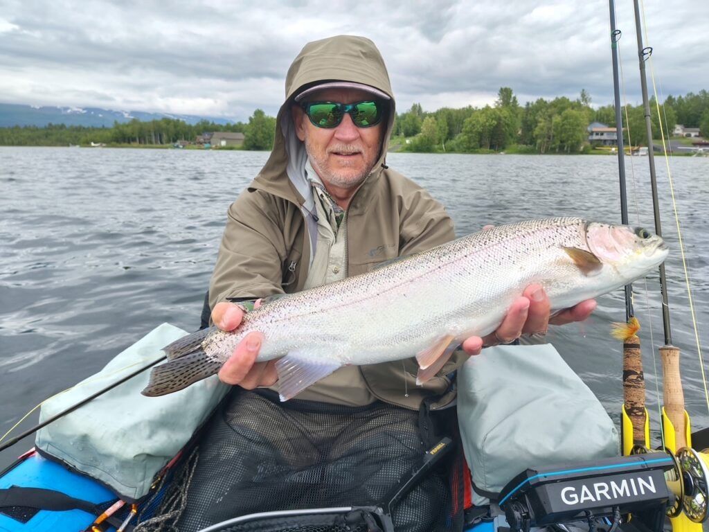 S-curve Trolling Patterns for Reservoir Trout